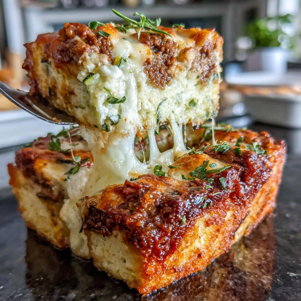 Ground Beef And Zucchini Casserole