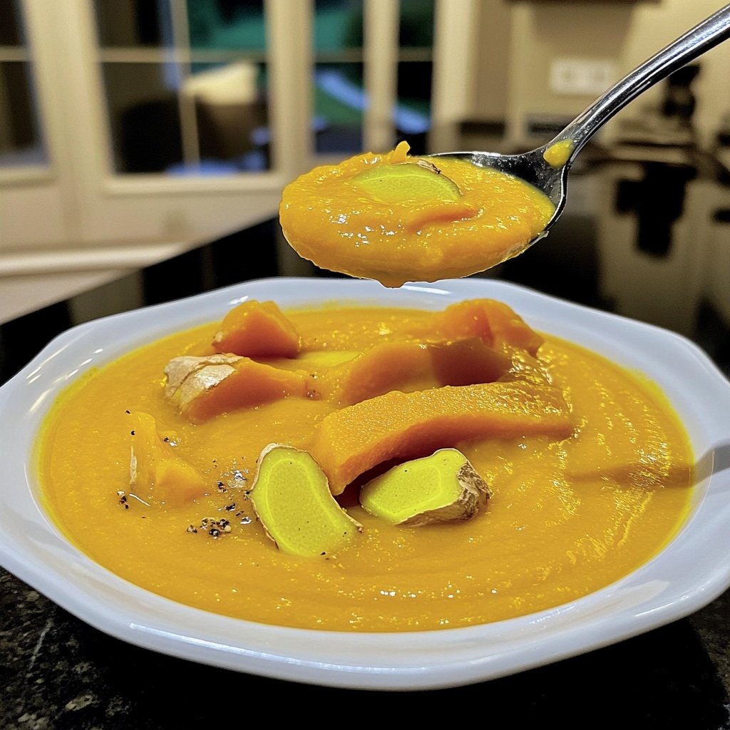 Squash Soup with Ginger
