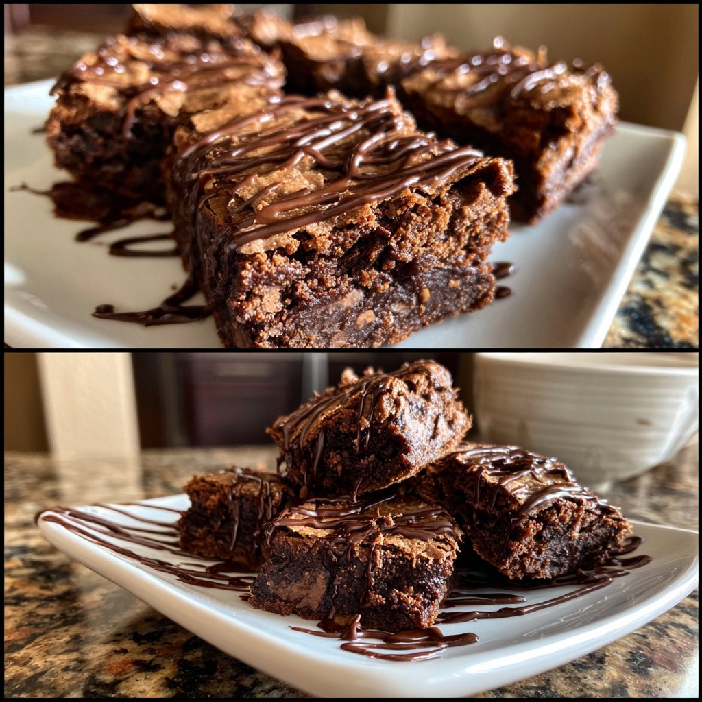 Cottage Cheese Brownies with Espresso