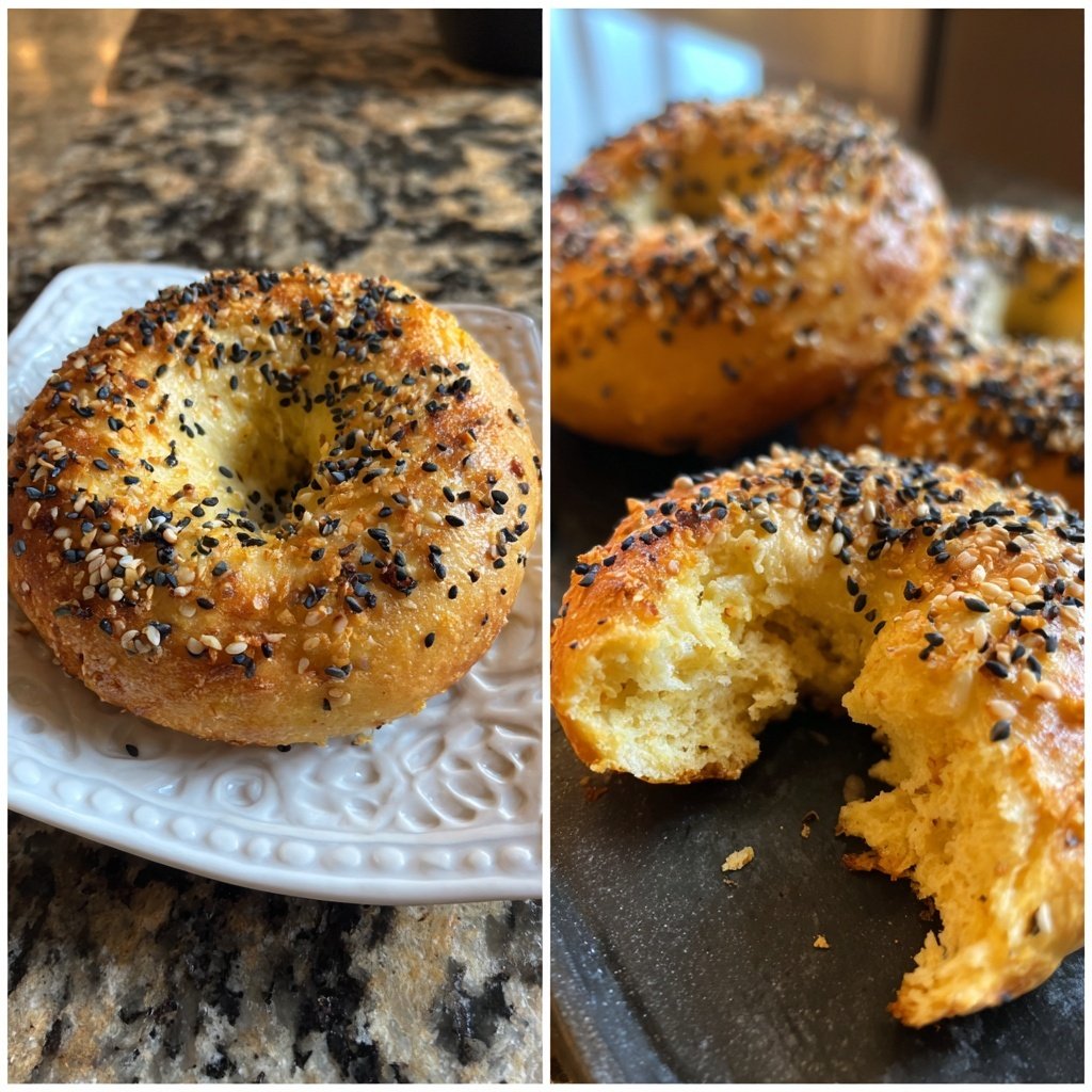 Protein Bagels With Almond Flour