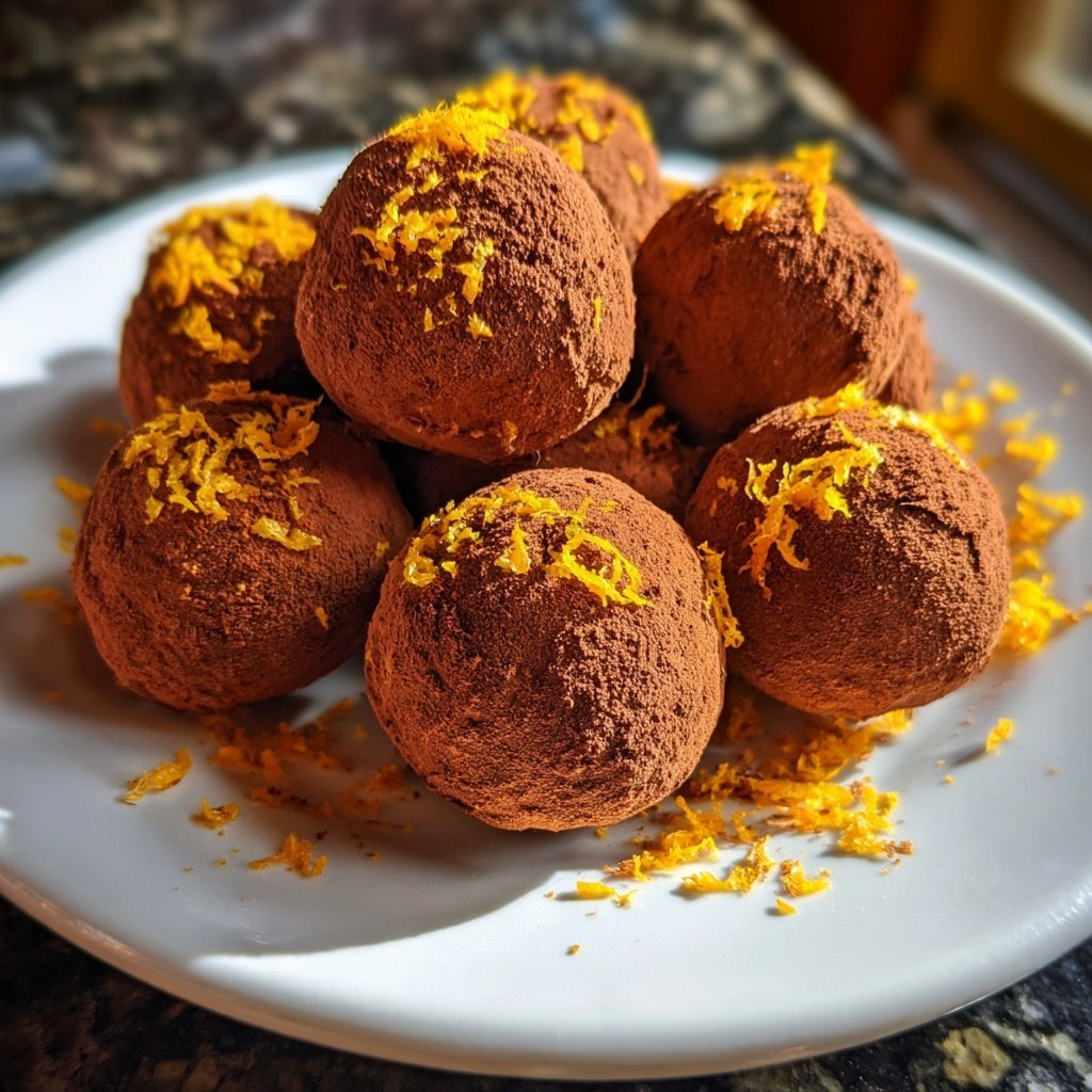Chocolate Orange Truffles