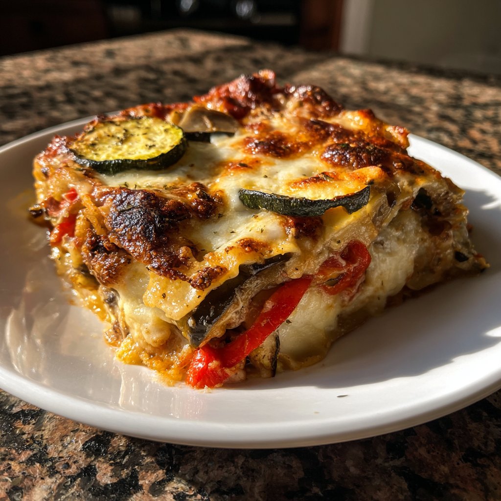 Sunday Baked Vegetable Lasagna