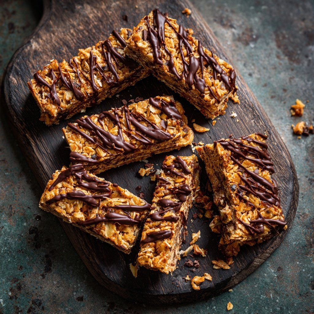 Chocolate Coconut Energy Bars