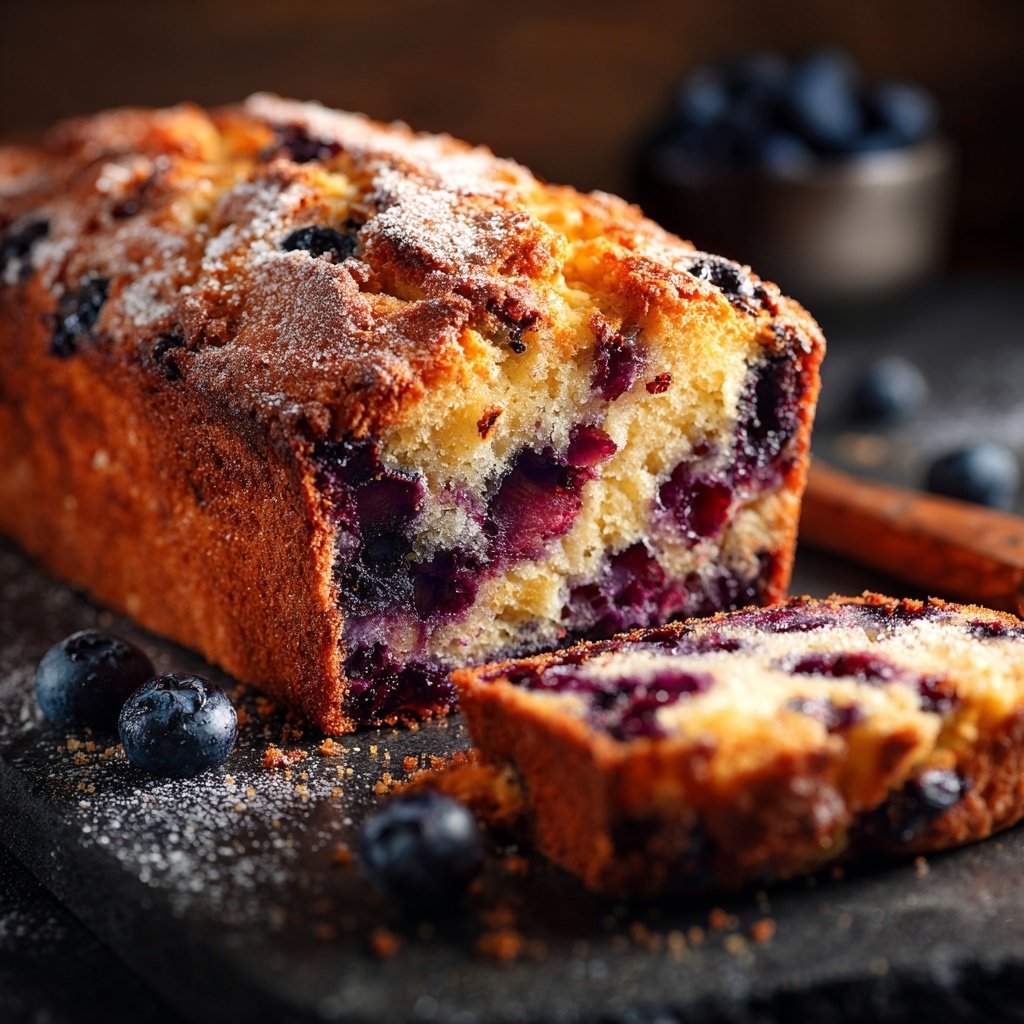 Blueberry Lemon Artisan Bread