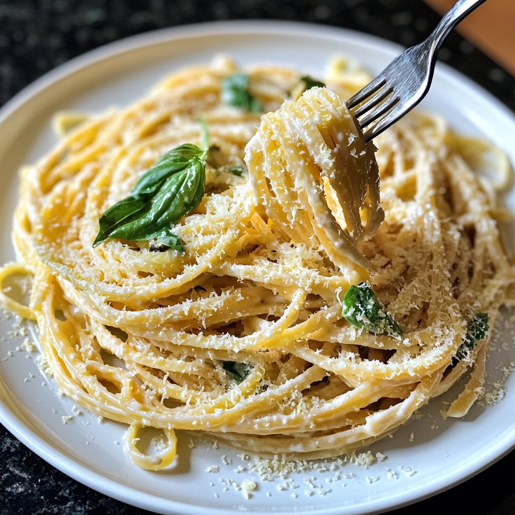 Romantic Lemon Butter Pasta