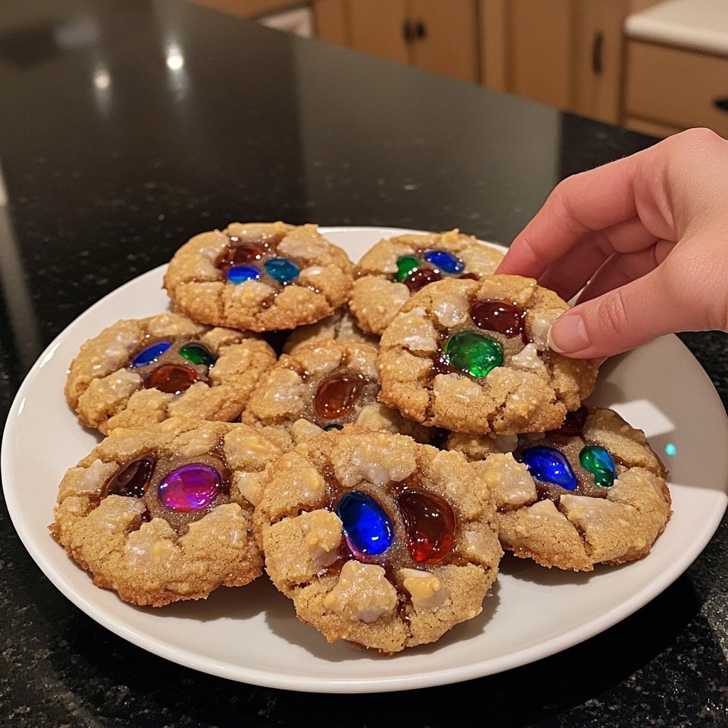 Easy Stained Glass Cookies