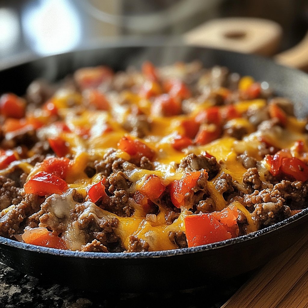 Ground Beef Skillet Budget Friendly