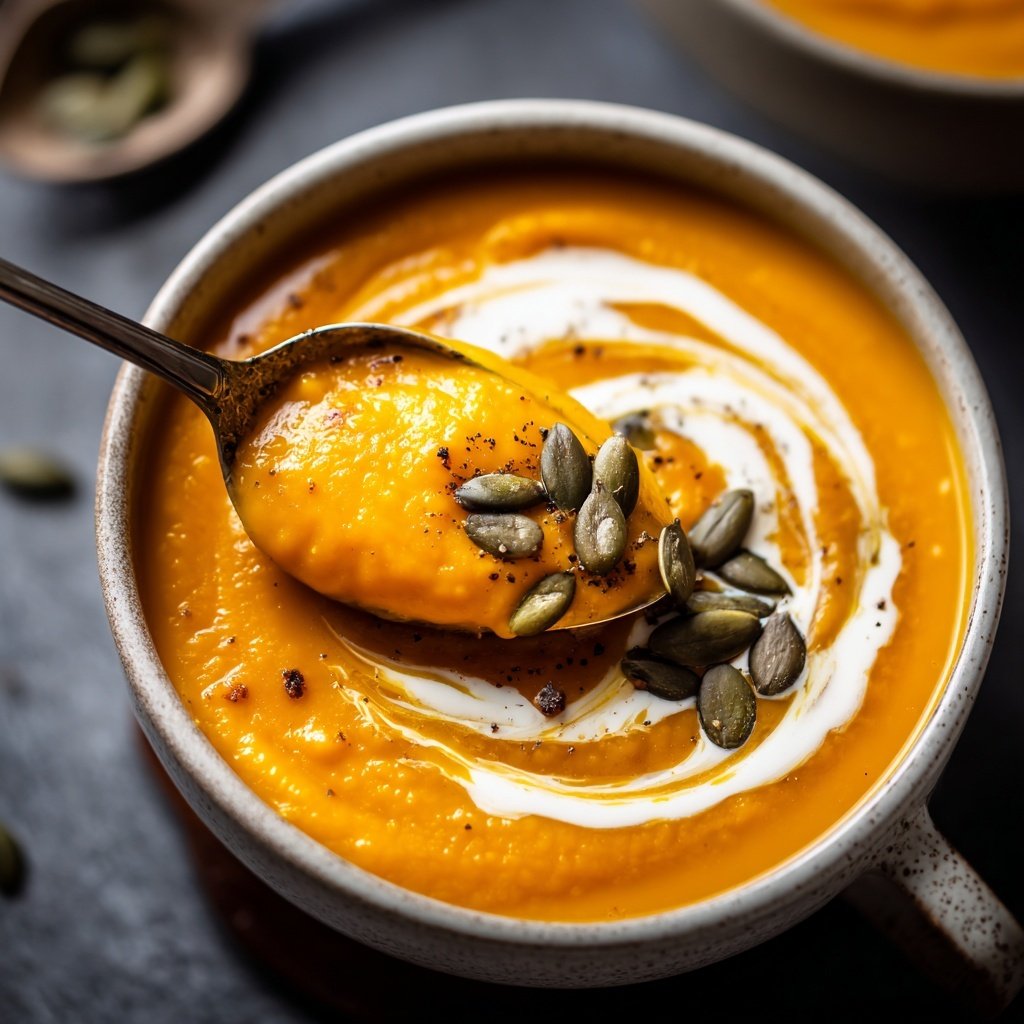 Spicy Pumpkin Squash Soup