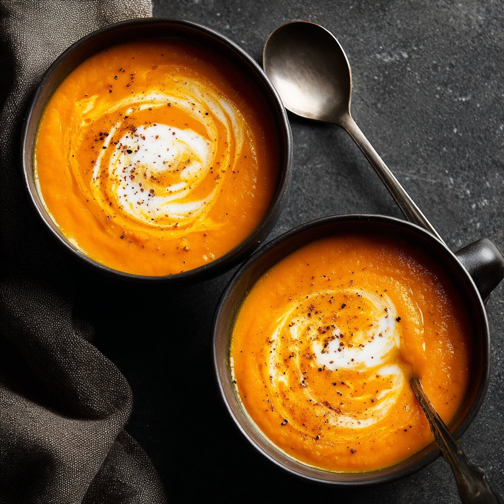 Creamy Carrot Ginger Soup
