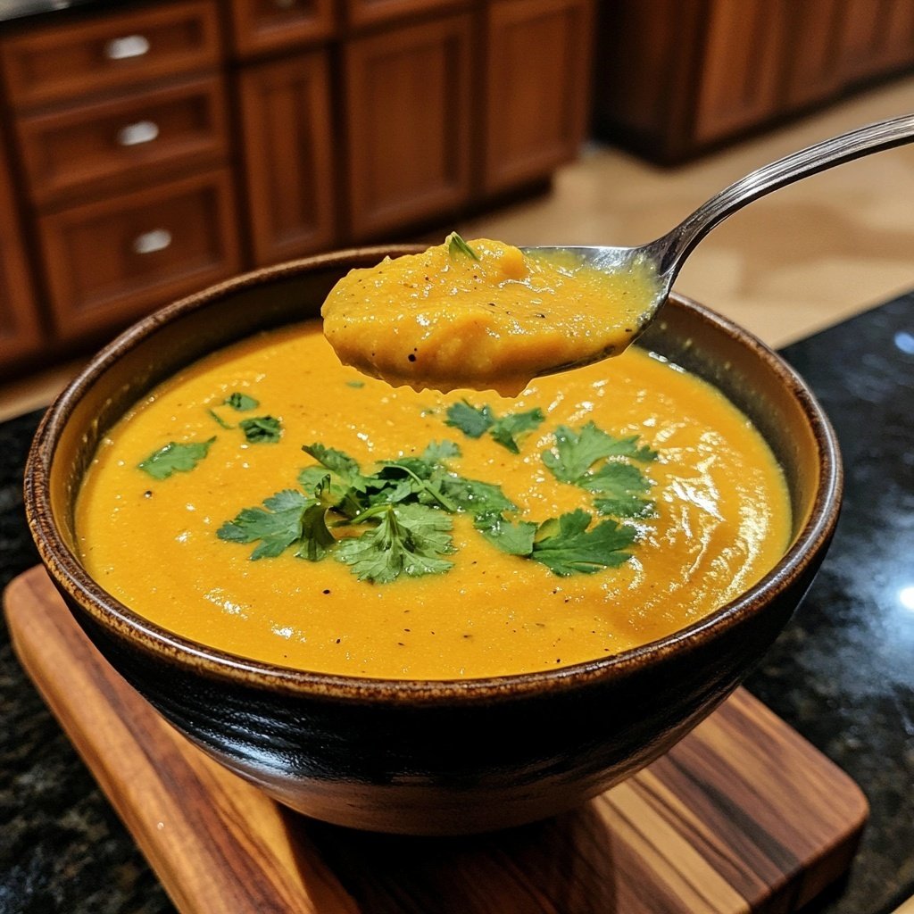 Squash Soup with Coconut Milk