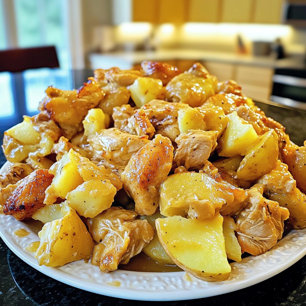Dump-and-Go Crockpot Chicken and Potatoes
