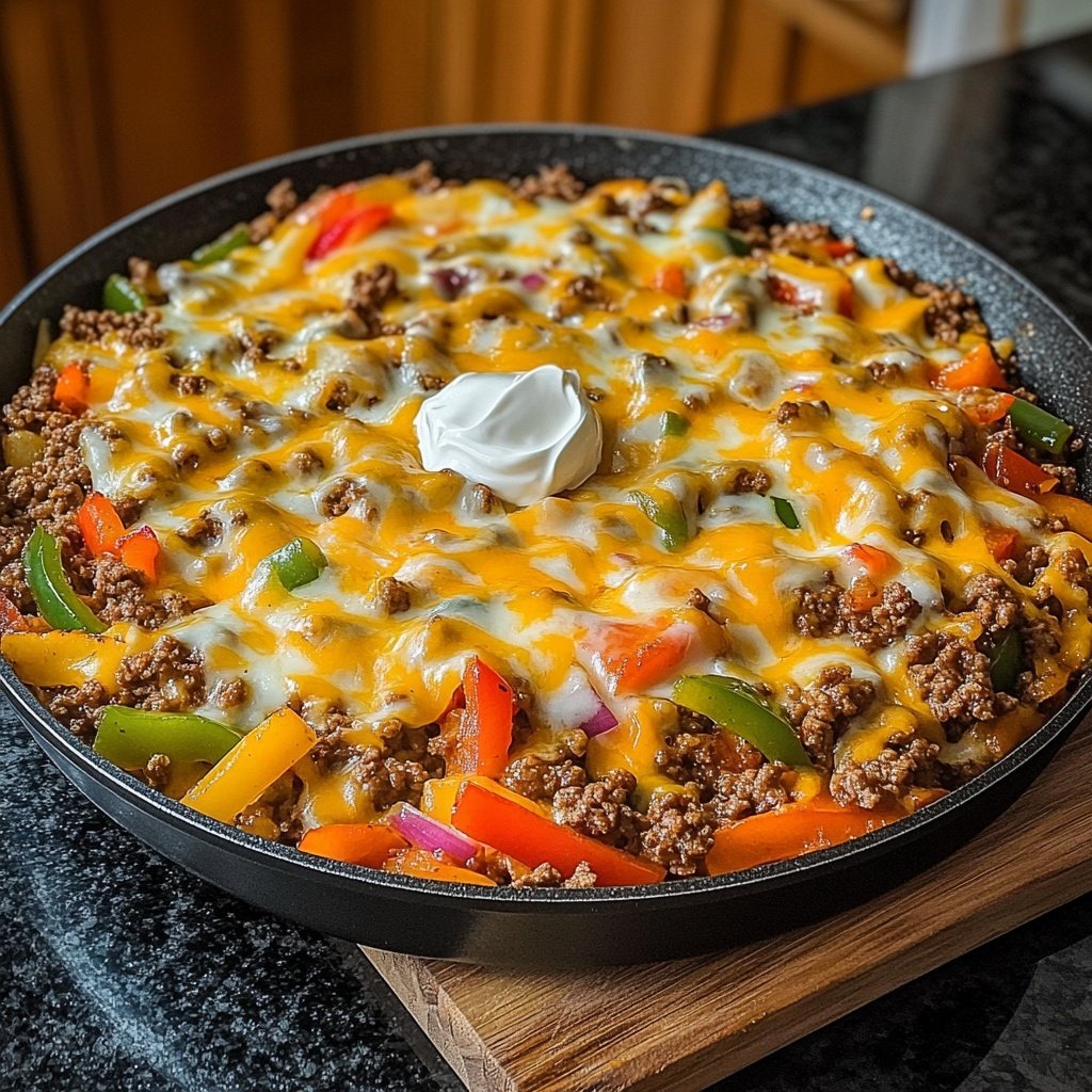 Ground Beef Taco Skillet
