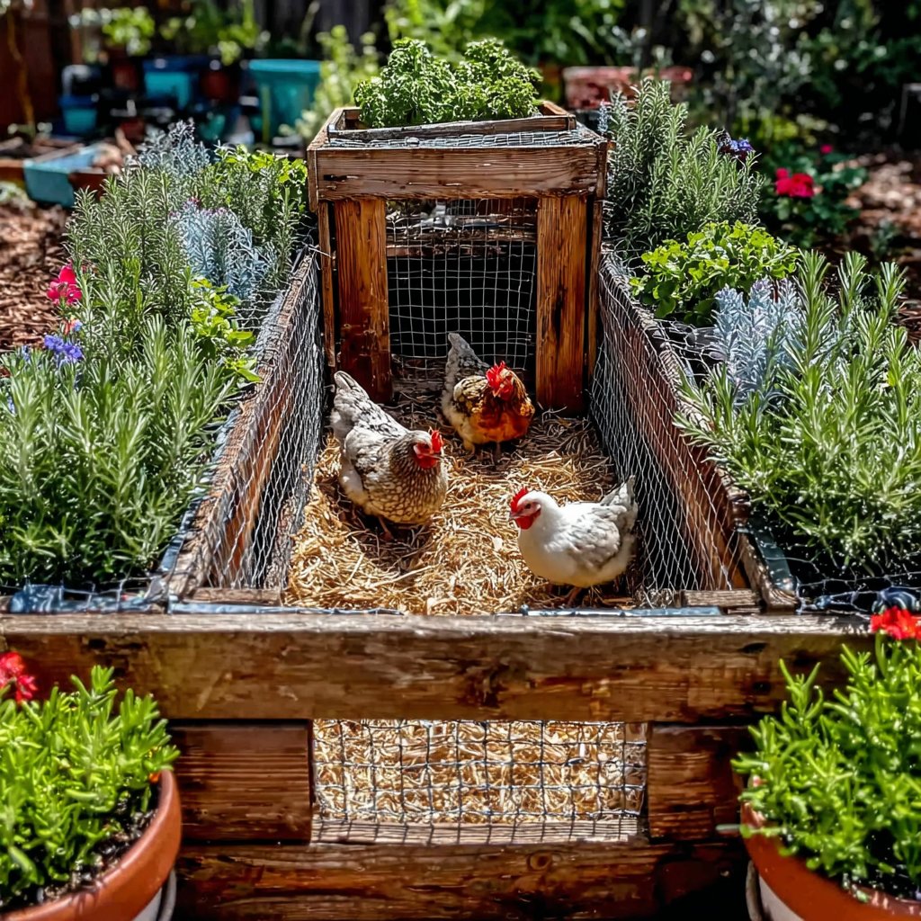 Chicken Run Ideas Using Recycled Materials
