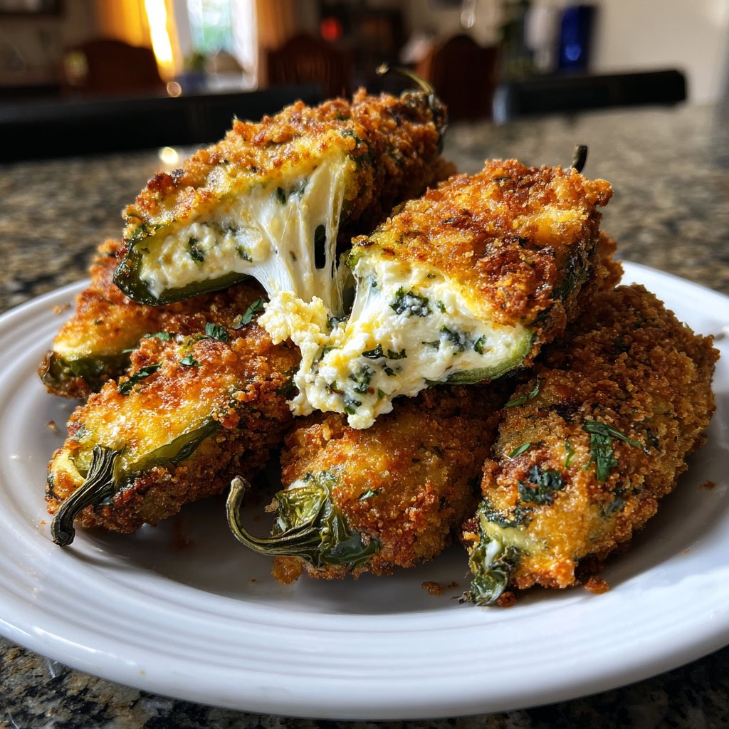 Jalapeno Poppers with Herb Cream Cheese